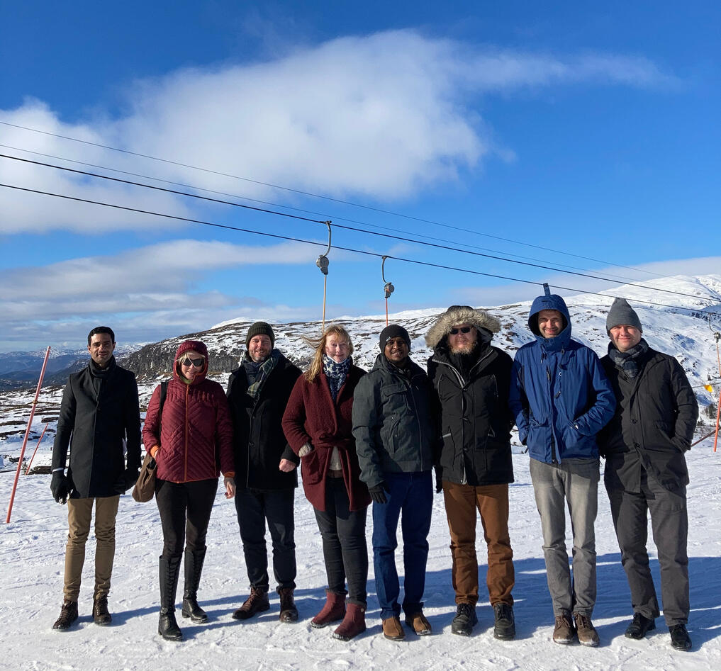 Project group at Voss, Vestland, Norway