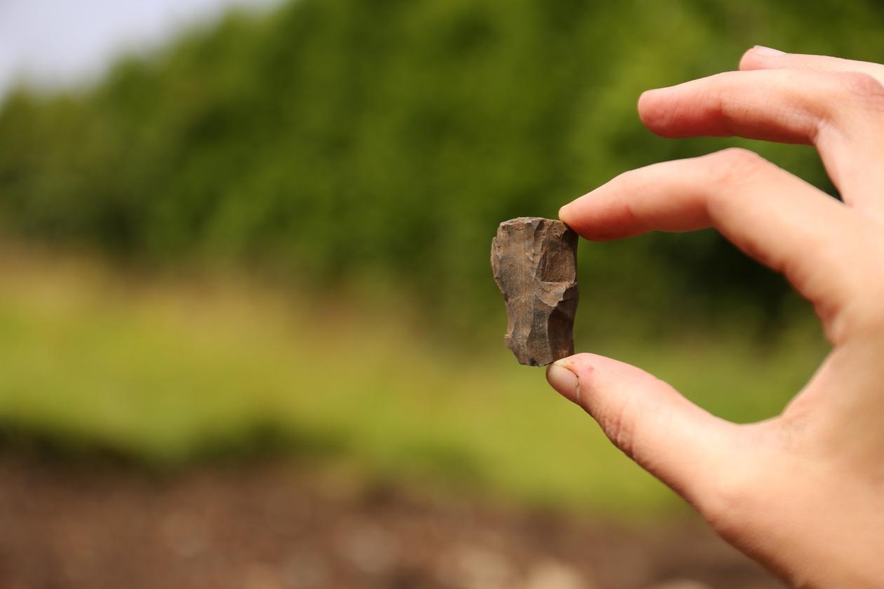 Sylindrisk kjerne i rhyolitt