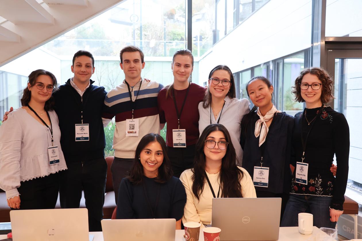 Gruppebilde av styret i Frampek som er en konferanse for forskerlinjestudenter