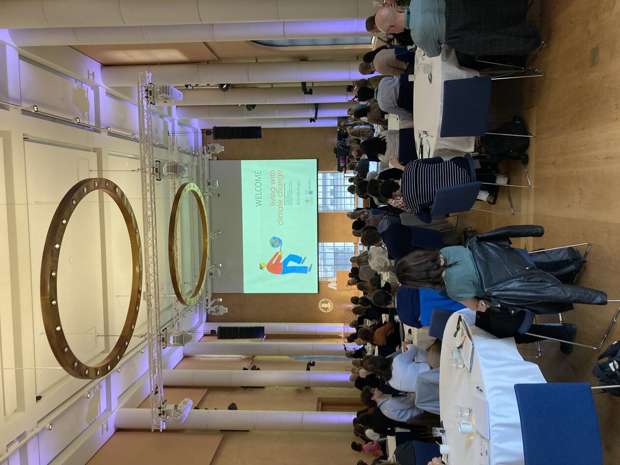 Universitetsaula Living with climate change-konferanse