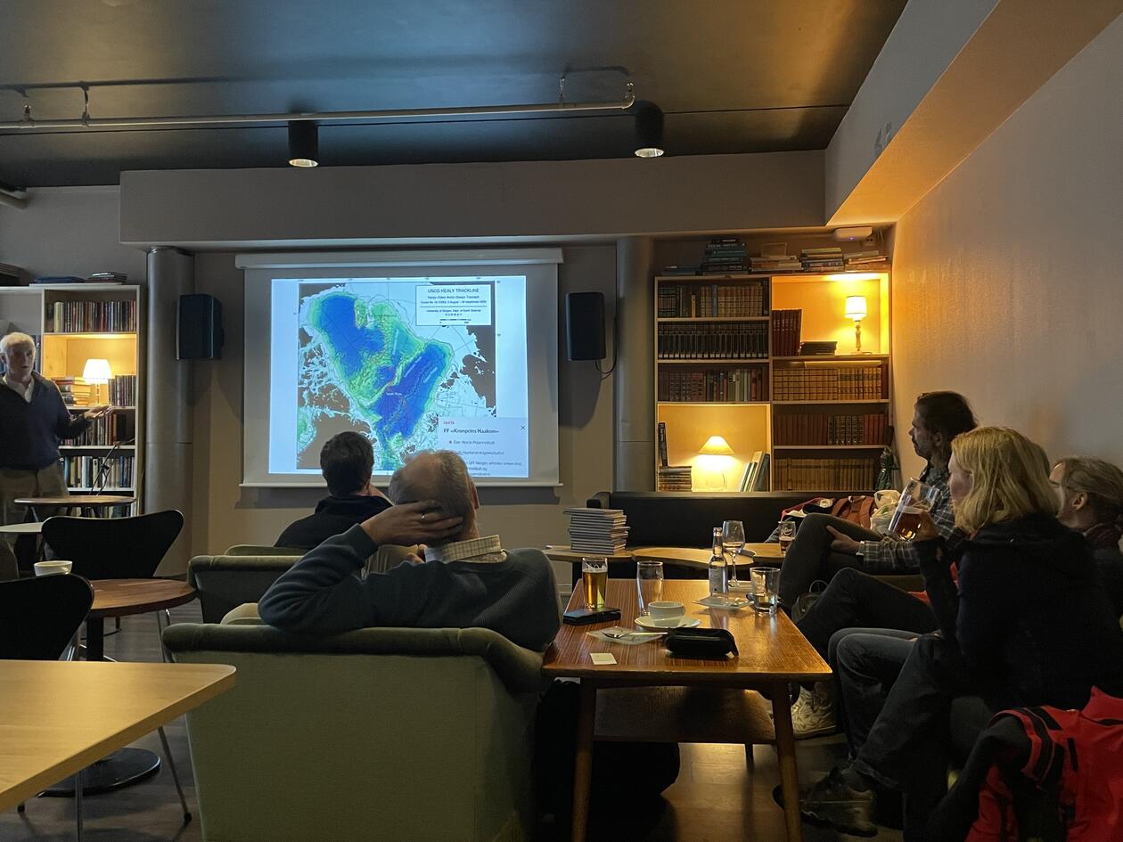 Ygnve Kristoffersen and his presentation