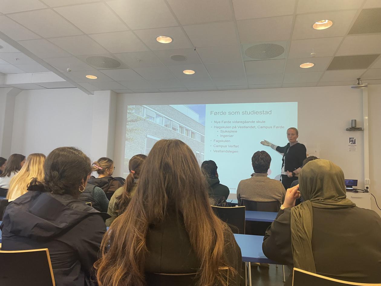 Sunnfjord kommune presenterer Førde som studiested