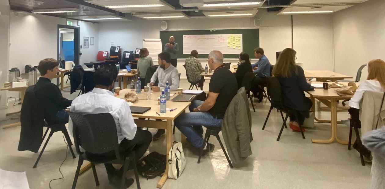 Samling ifm prosjekt strategisk kommunikasjon