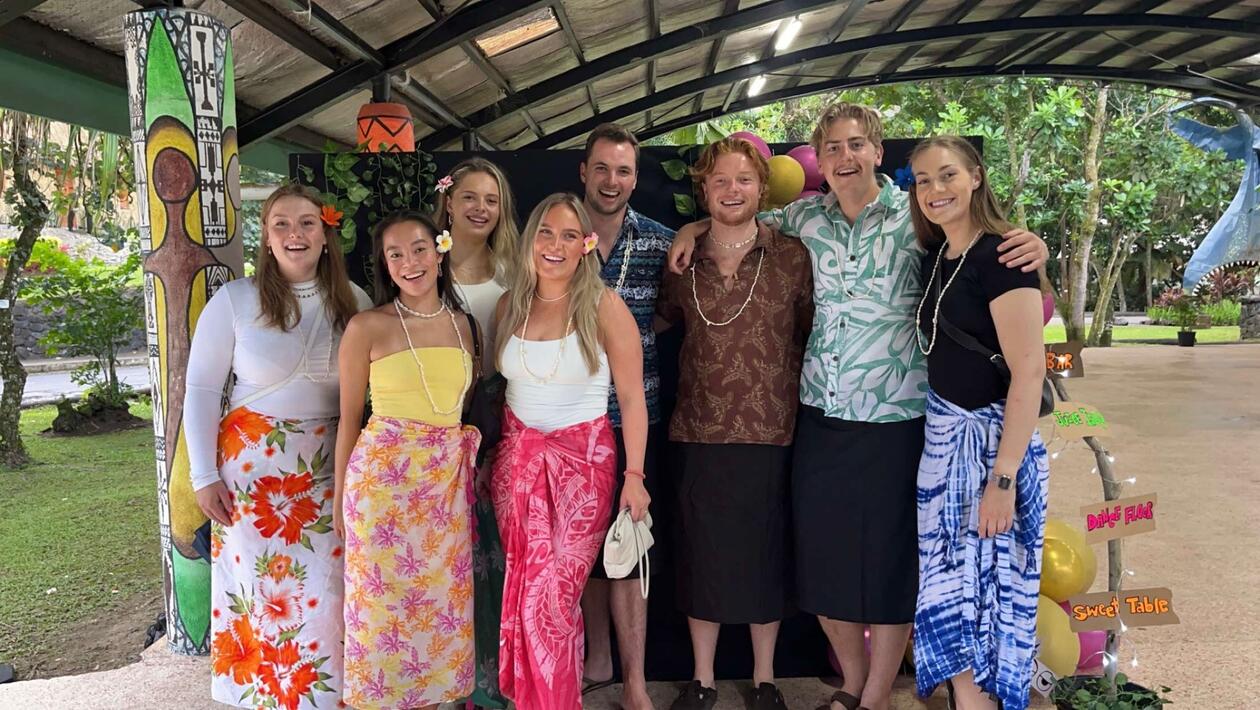 Norsek studenter på Fiji