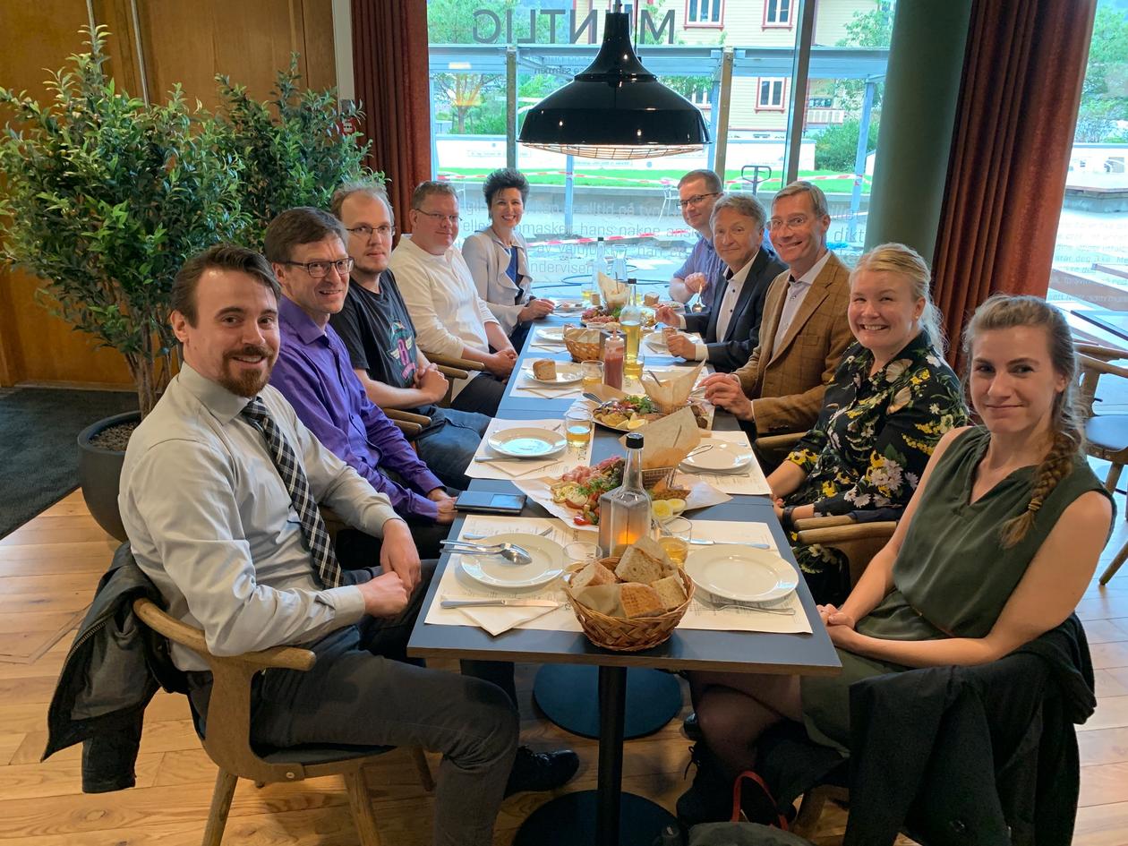 The speakers and organisers