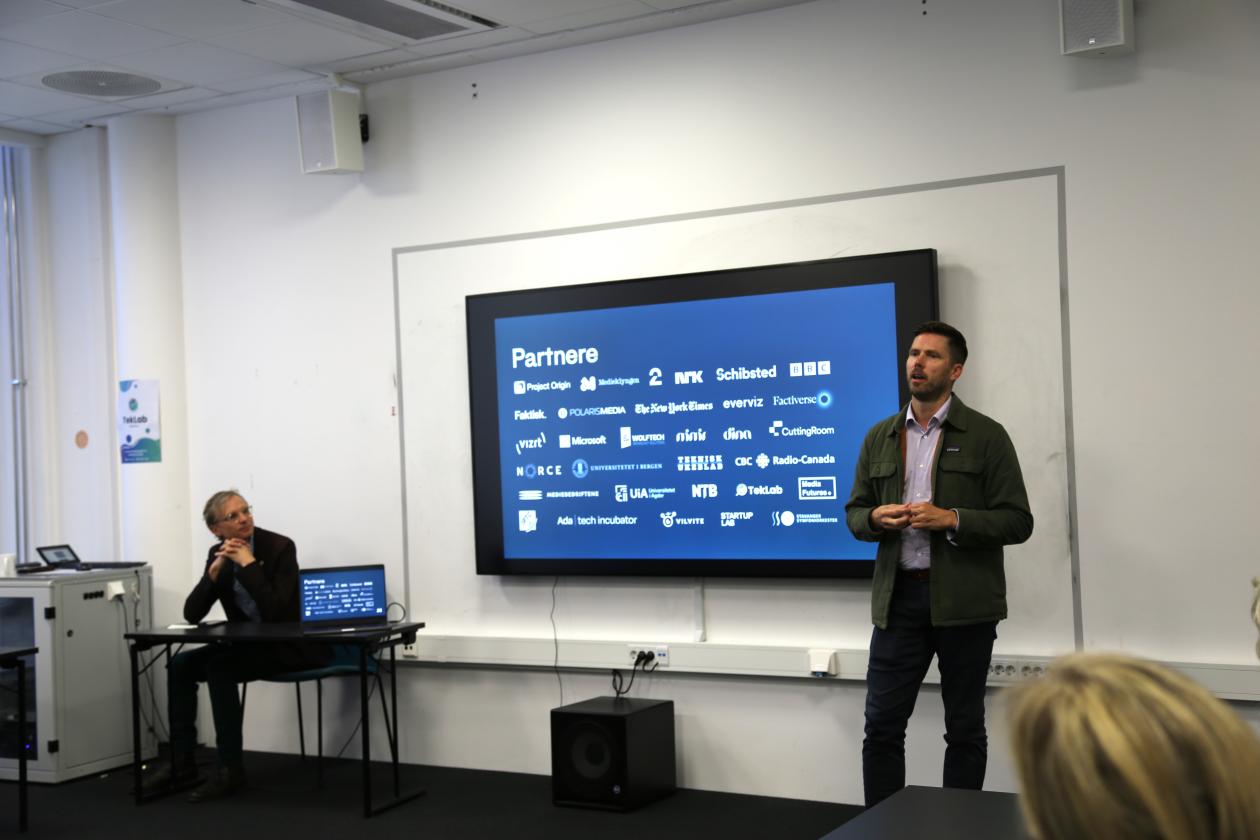 Medieklyngen presenterer