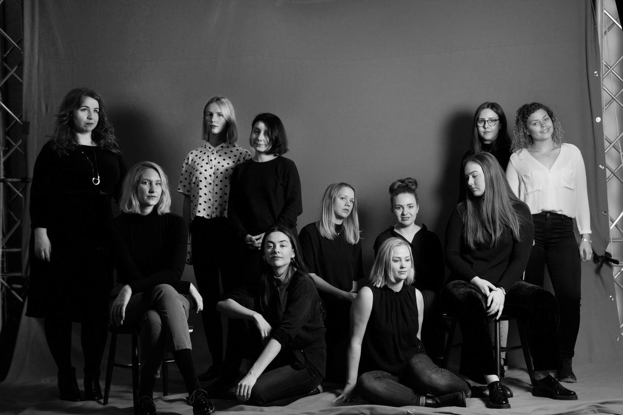De elleve  bachelorstudentene fra Institutt for design som skal til Stockholm Furniture & Light Fair 2017