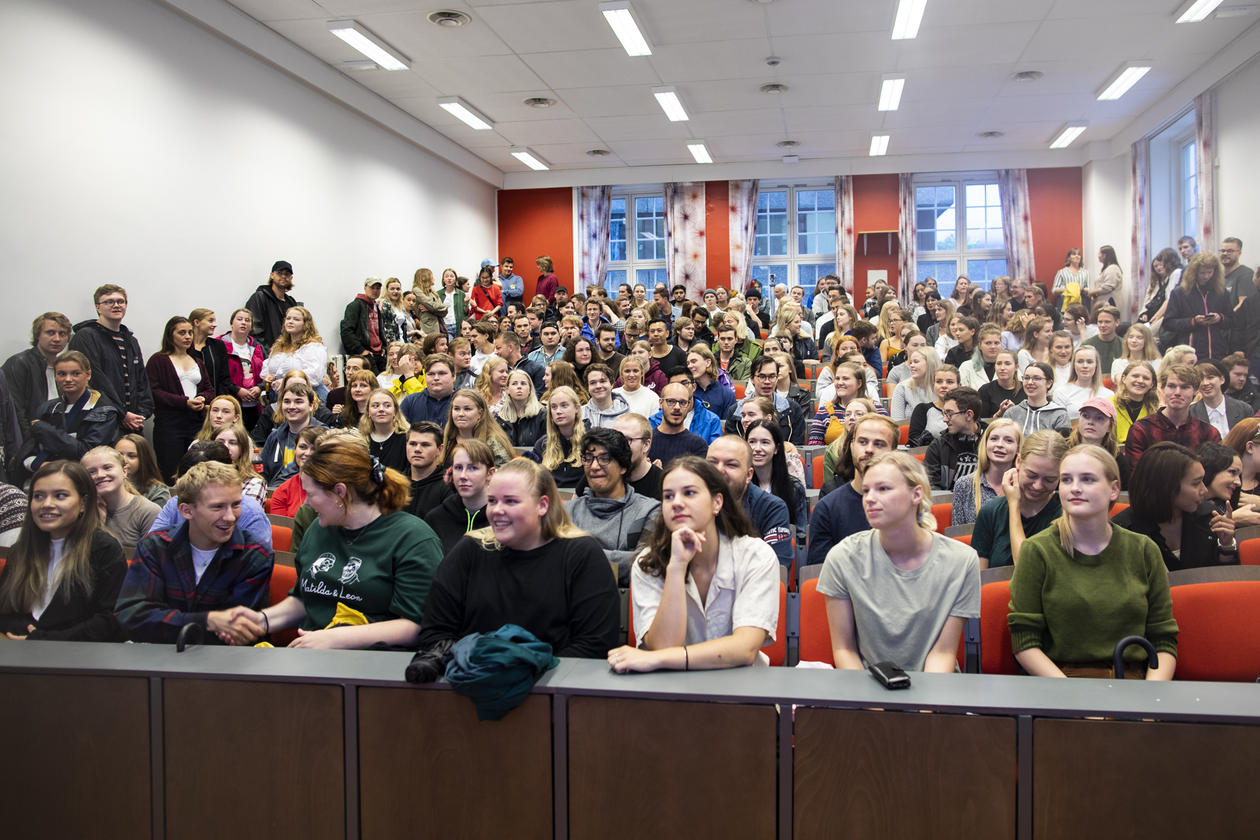 Informasjonsmøte i auditorium A