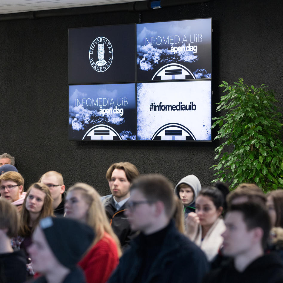 Åpen dag på Institutt for informasjons- og medievitenskap