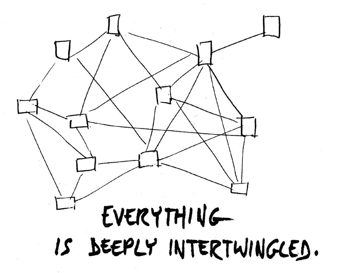 Drawing by Theodor Nelson