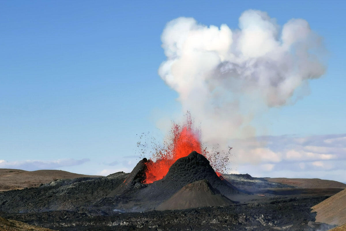 Vulkanutbrudd på Island