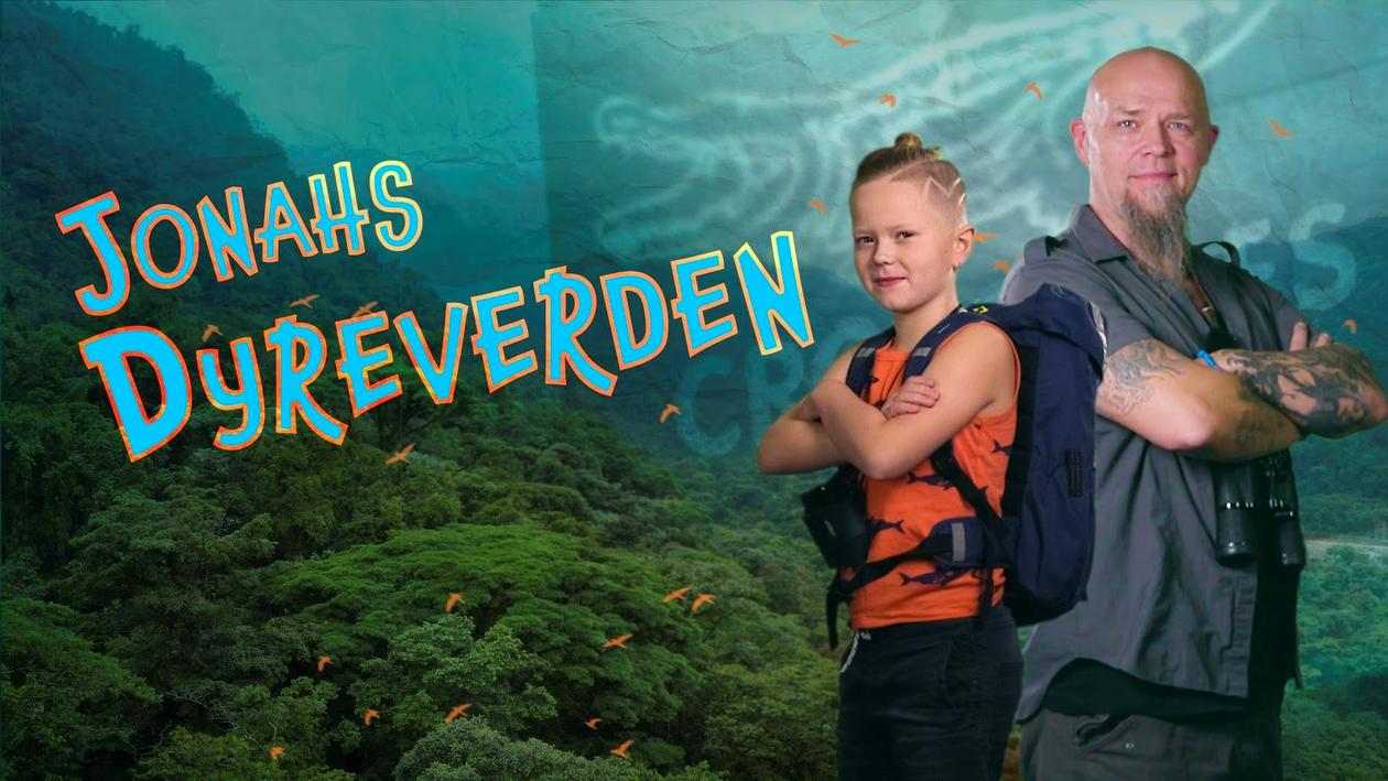 Jonahs dyreverden er en serie på NRK Super. Her er Jonah og pappaen.