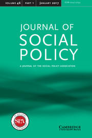 journal of social policy