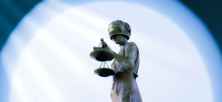 The Justicia statue