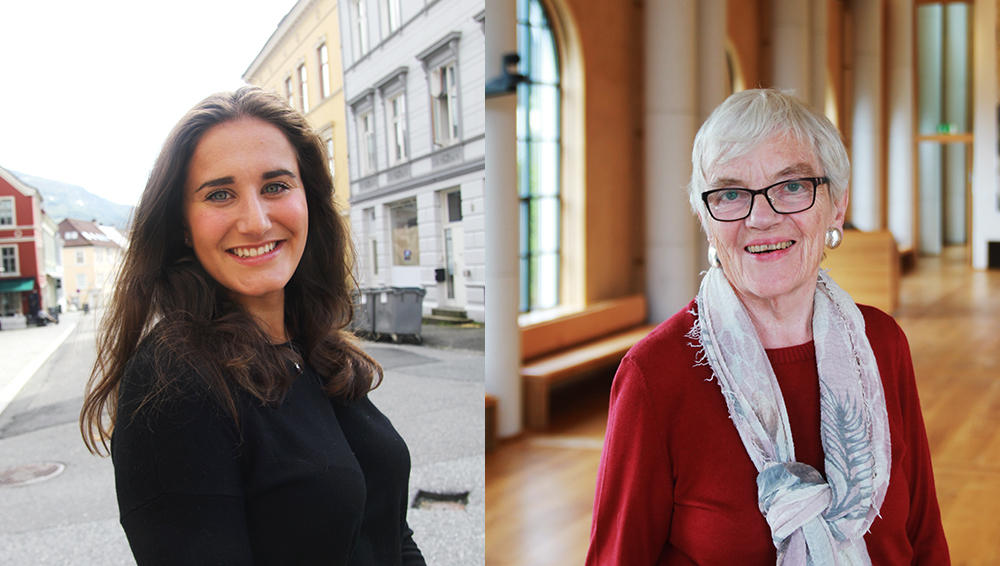 Kari Wærness og Helene Dante