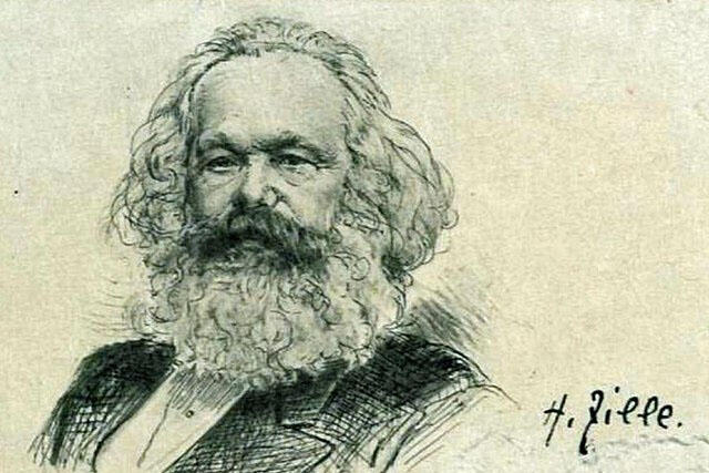Heinrich Zille - Bildnis von Karl Marx, Druckgrafik aus dem Jahr 1900.jpg
