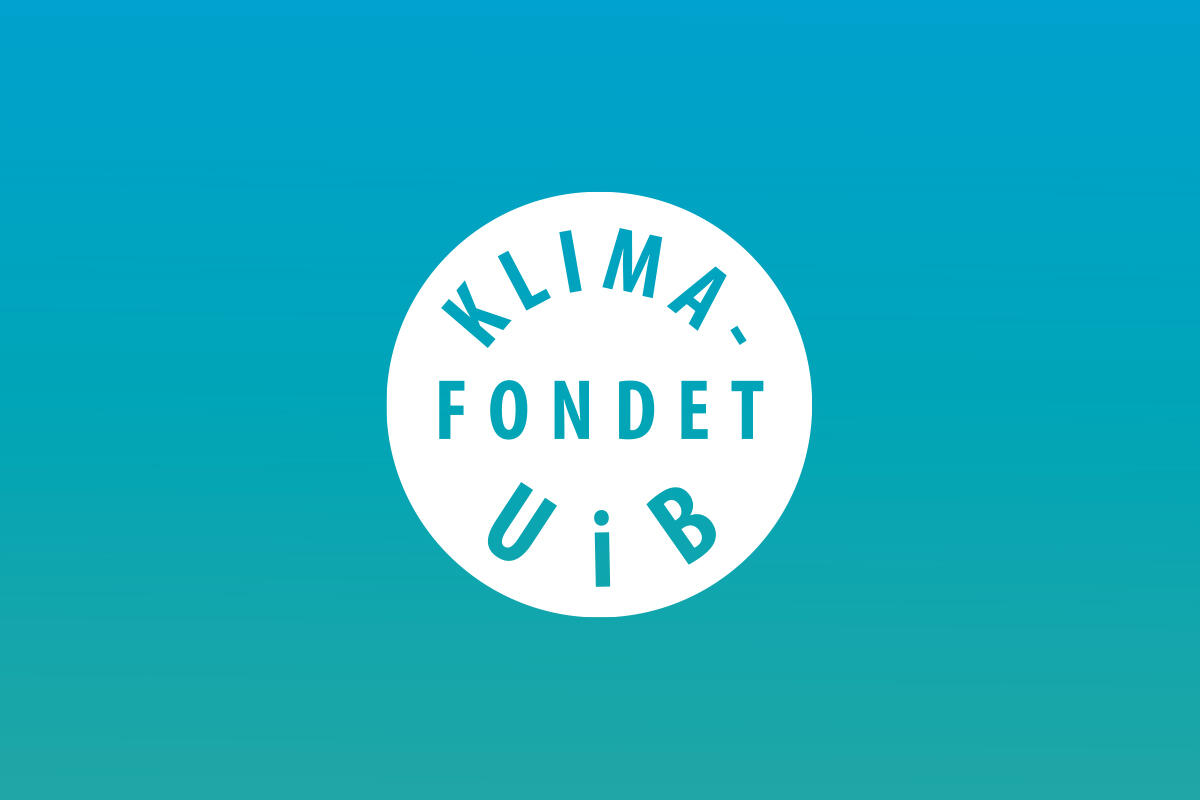 Logo klimafondet ved UiB