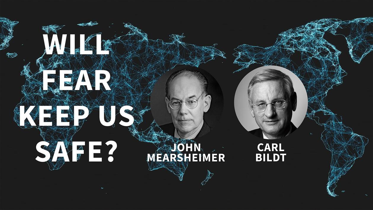 Professor John J. Mearsheimer and Mr. Carl Bildt will discuss global security challenges at the 2022 Holberg Debate.