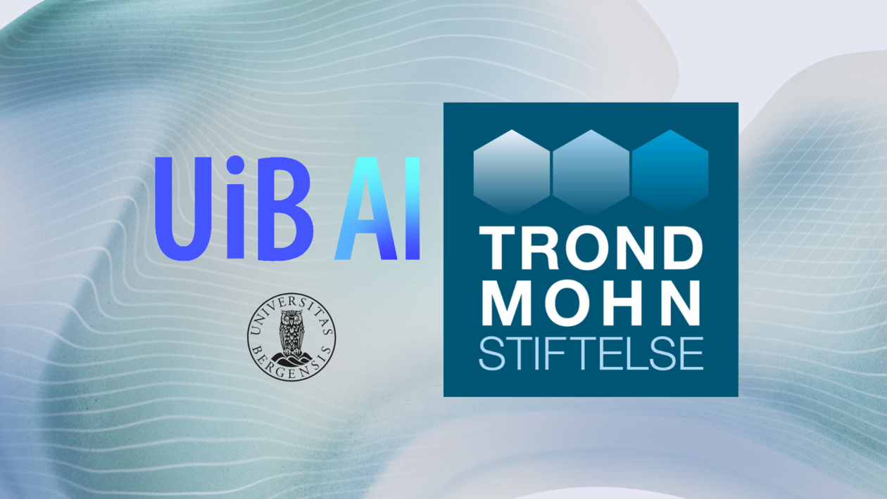Plakat med logoer for UiB AI og TMS