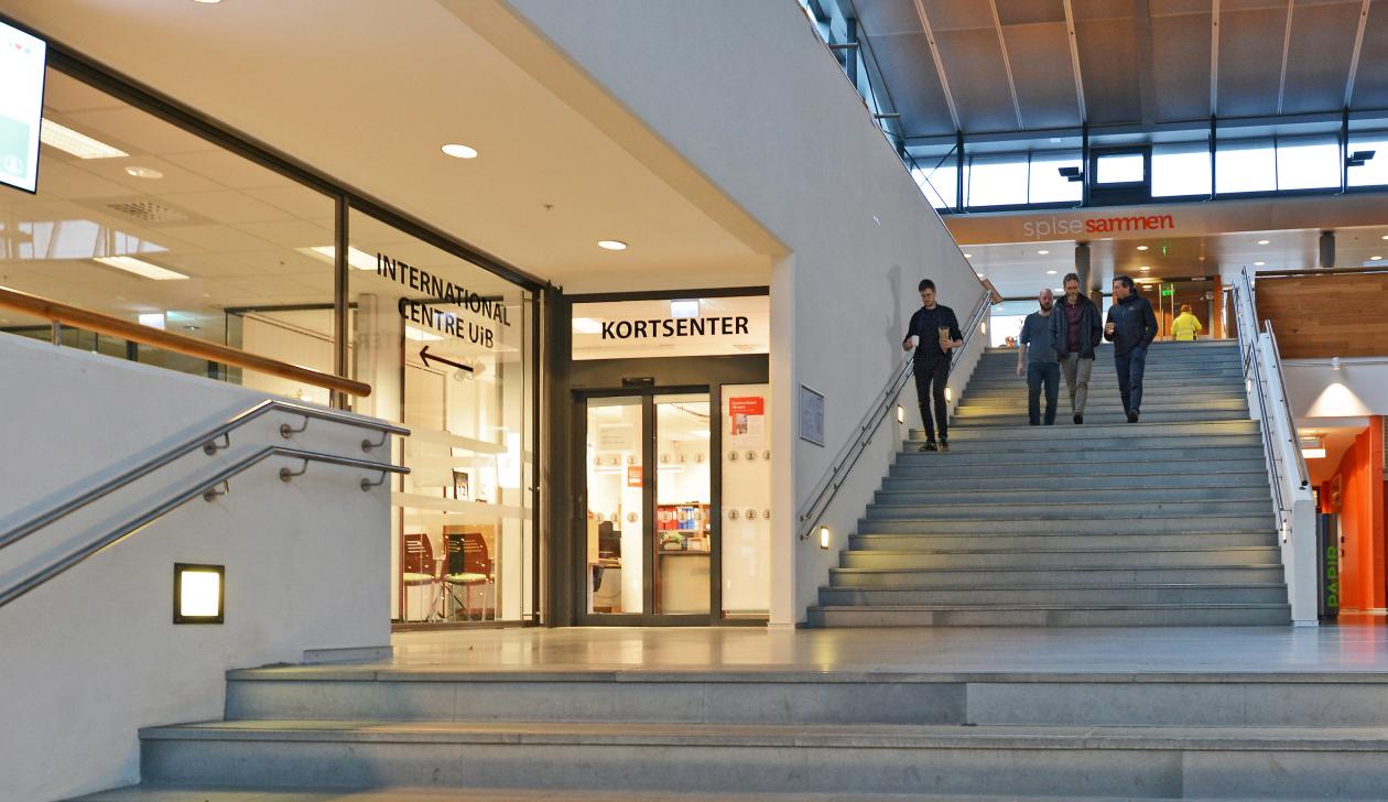 Kortsenteret på UiB holder til på Studentsenteret