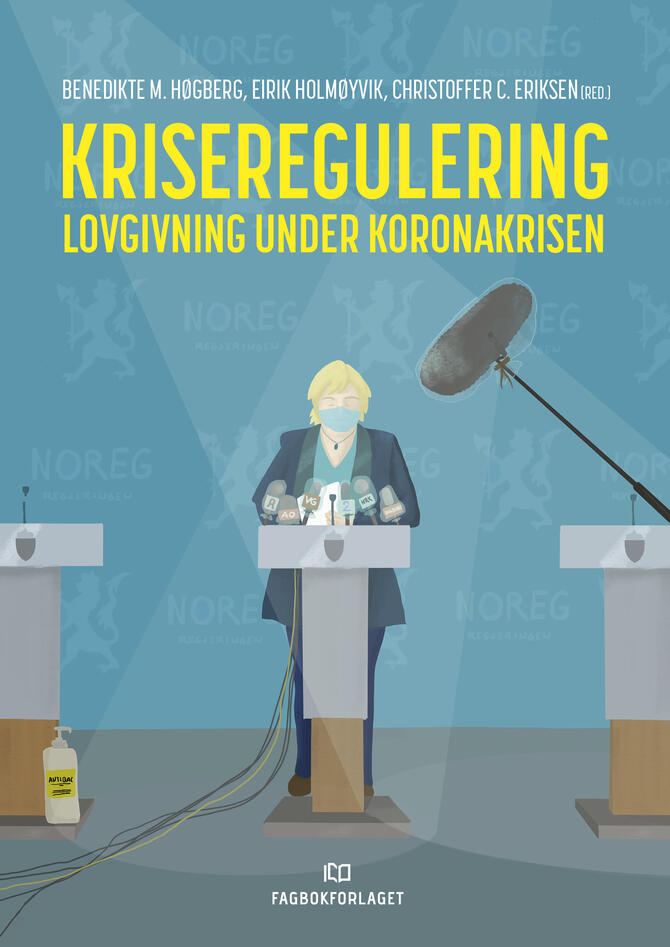 Kriseregulering. Bokomslag.