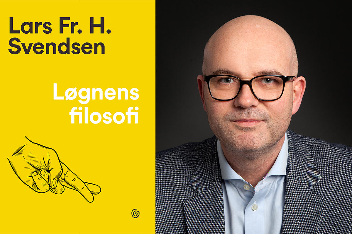 Bokomslaget og bilde av Lars Svendsen