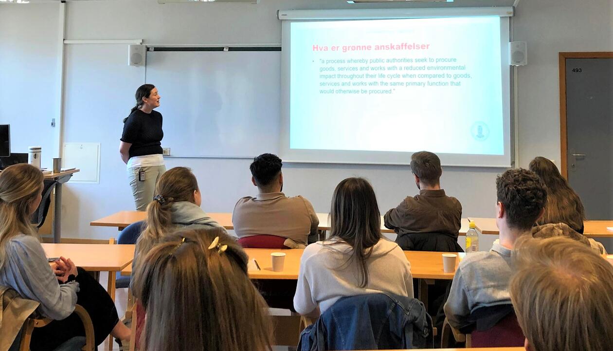 Linde holder foredrag