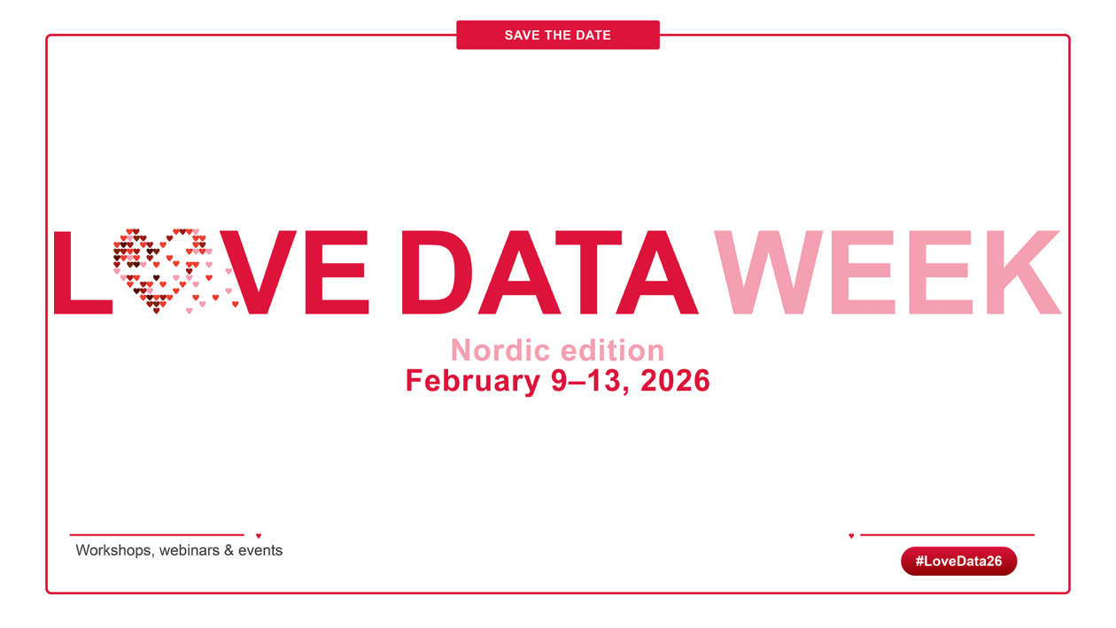 Logo love data week nordic edition february 9-13 2026