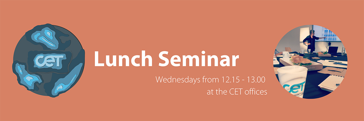 Header to CET Lunch Seminar