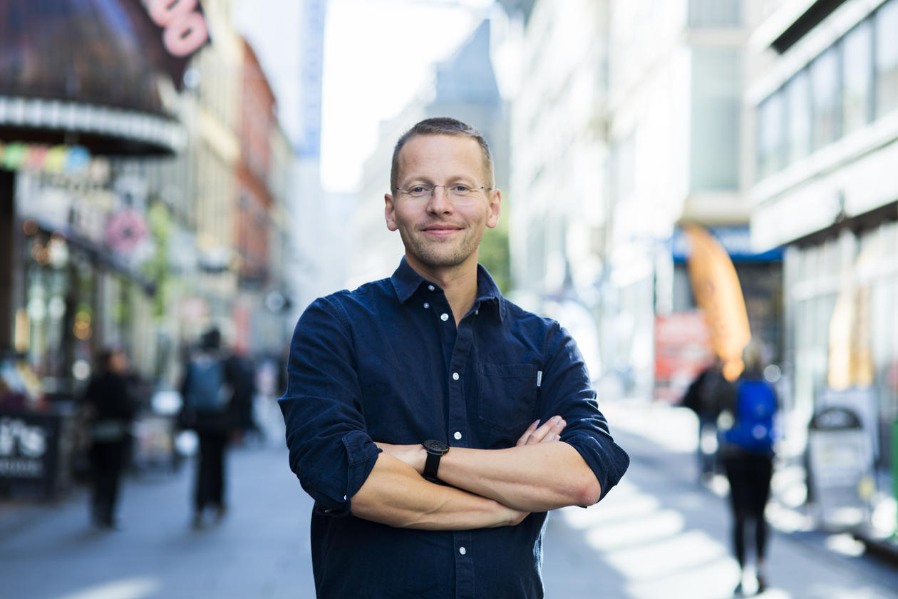 Portrett av Trygve Svensson