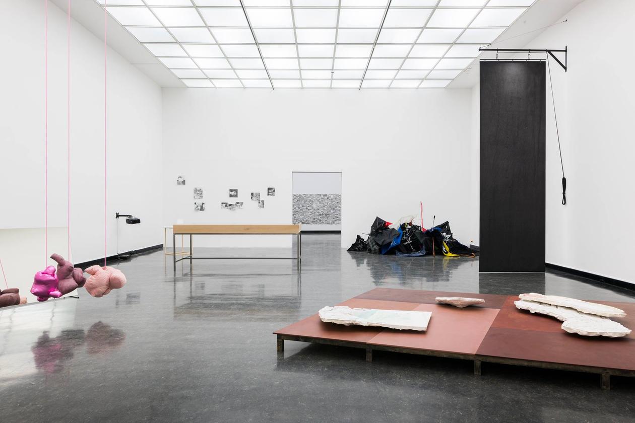 Installasjonsbilde fra Masterutstillingen i kunst 2017