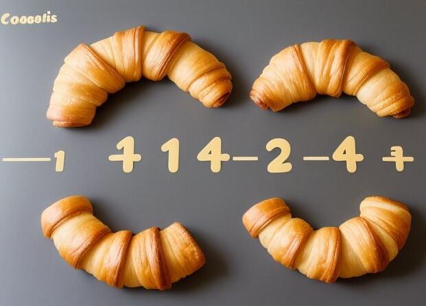 math done on croisants