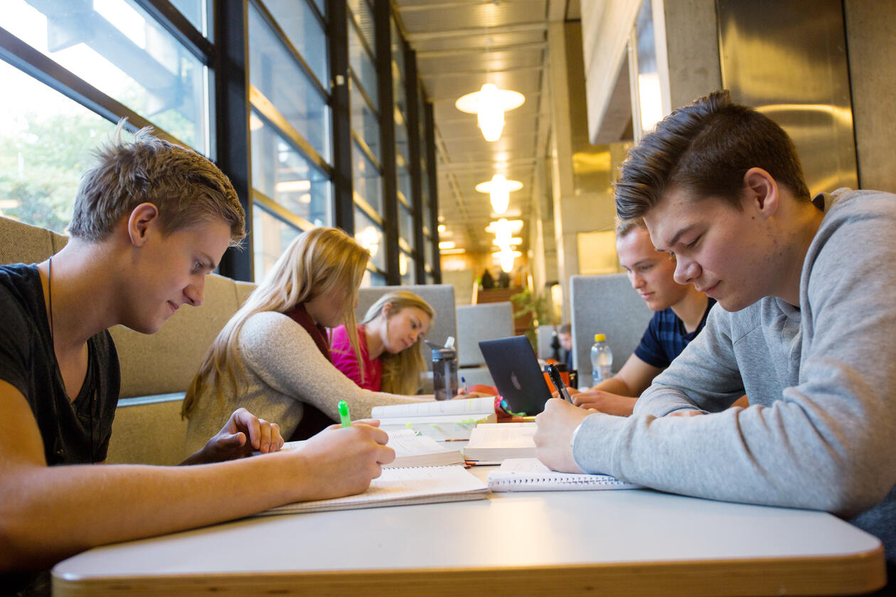 Bilde av studenter 