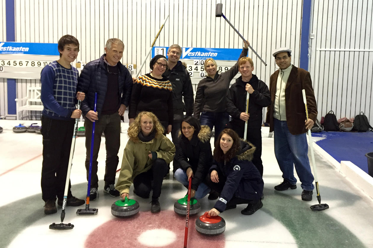 Miljøtoksgruppa på curling november 2014