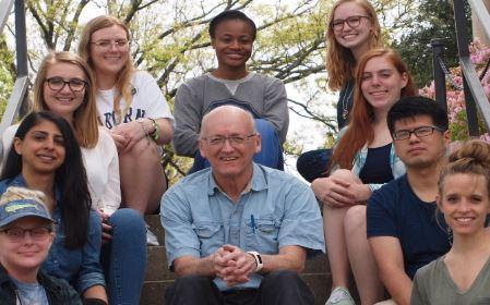 Moss lab group photo