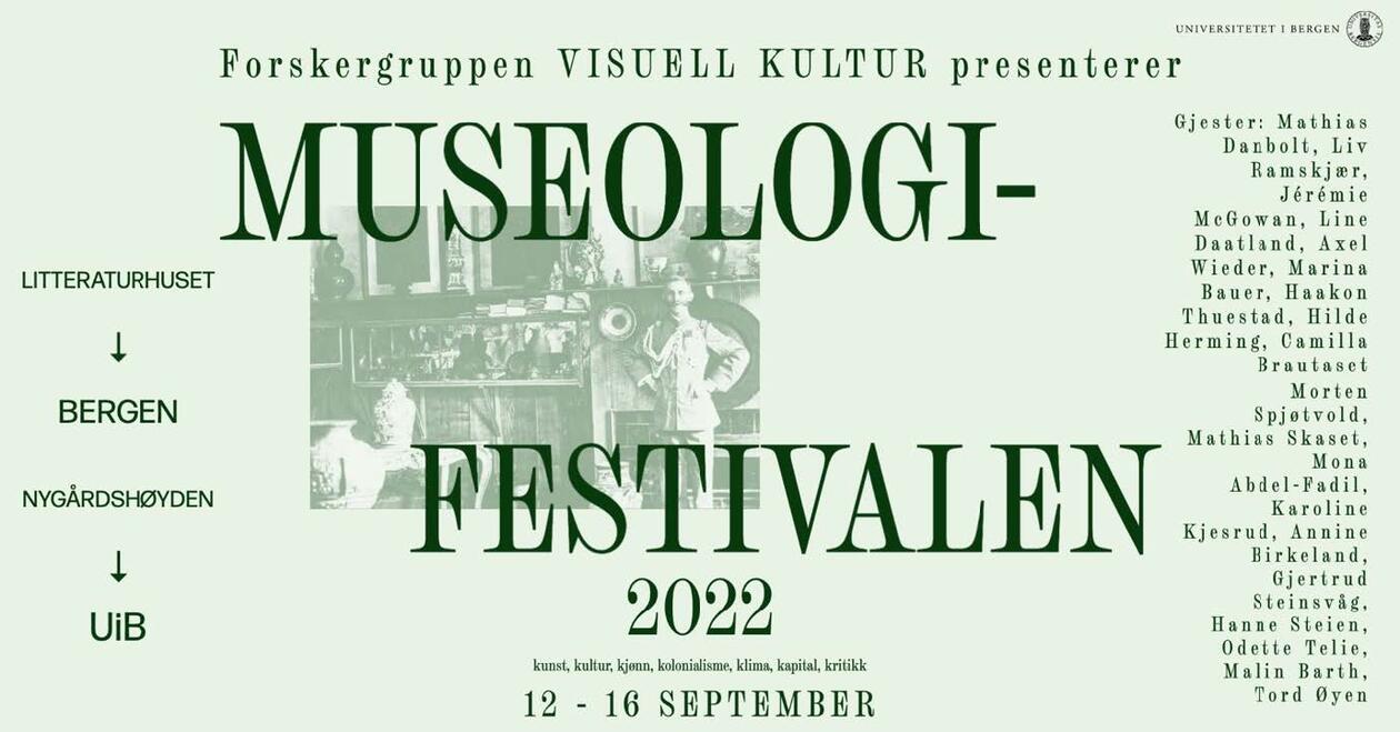 Profilplakat for museologifestivalen