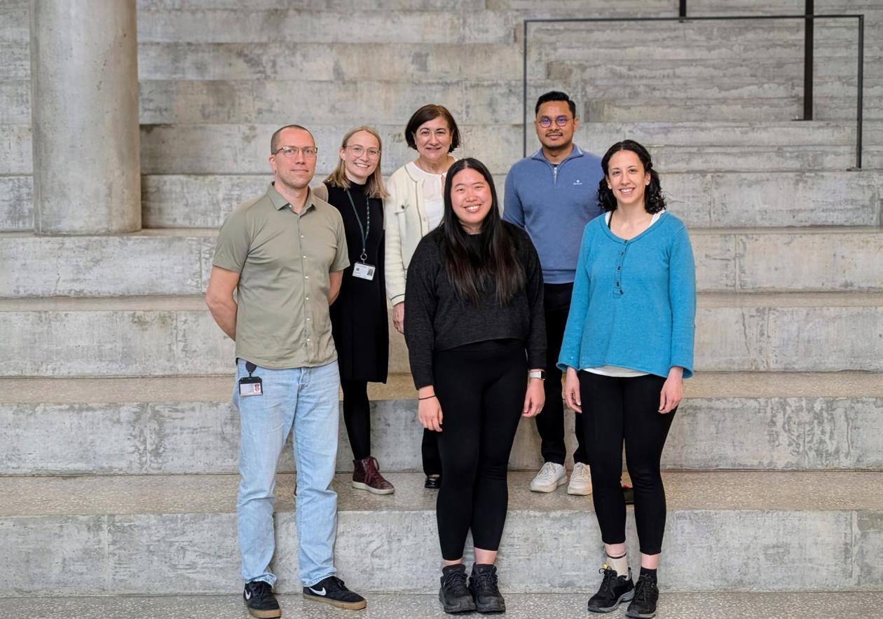 Group picture of six people: Juha Kallio, Marte Flydal, Aurora Martinez, Mary Dayne S. Tai, Kunwar Jung-Kc and Gloria Gamiz