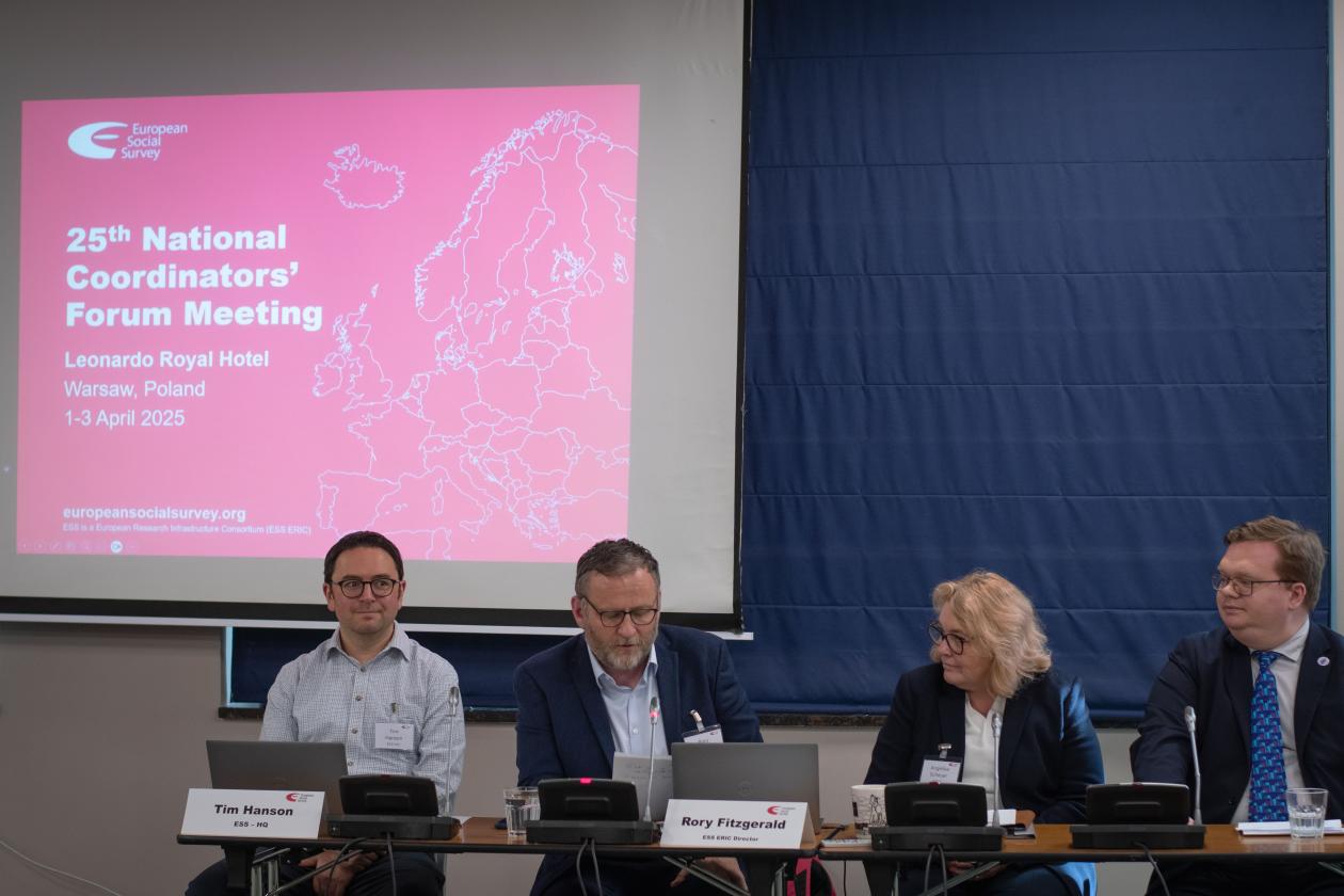 ESS-direktør Rory Fitzgerald åpner NC-forumet i Warszawa.