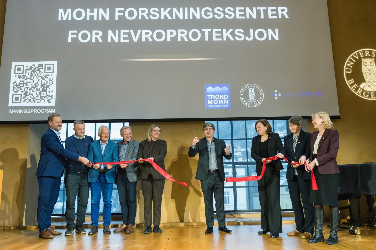 Mohn senter for nevroproteksjon åpning