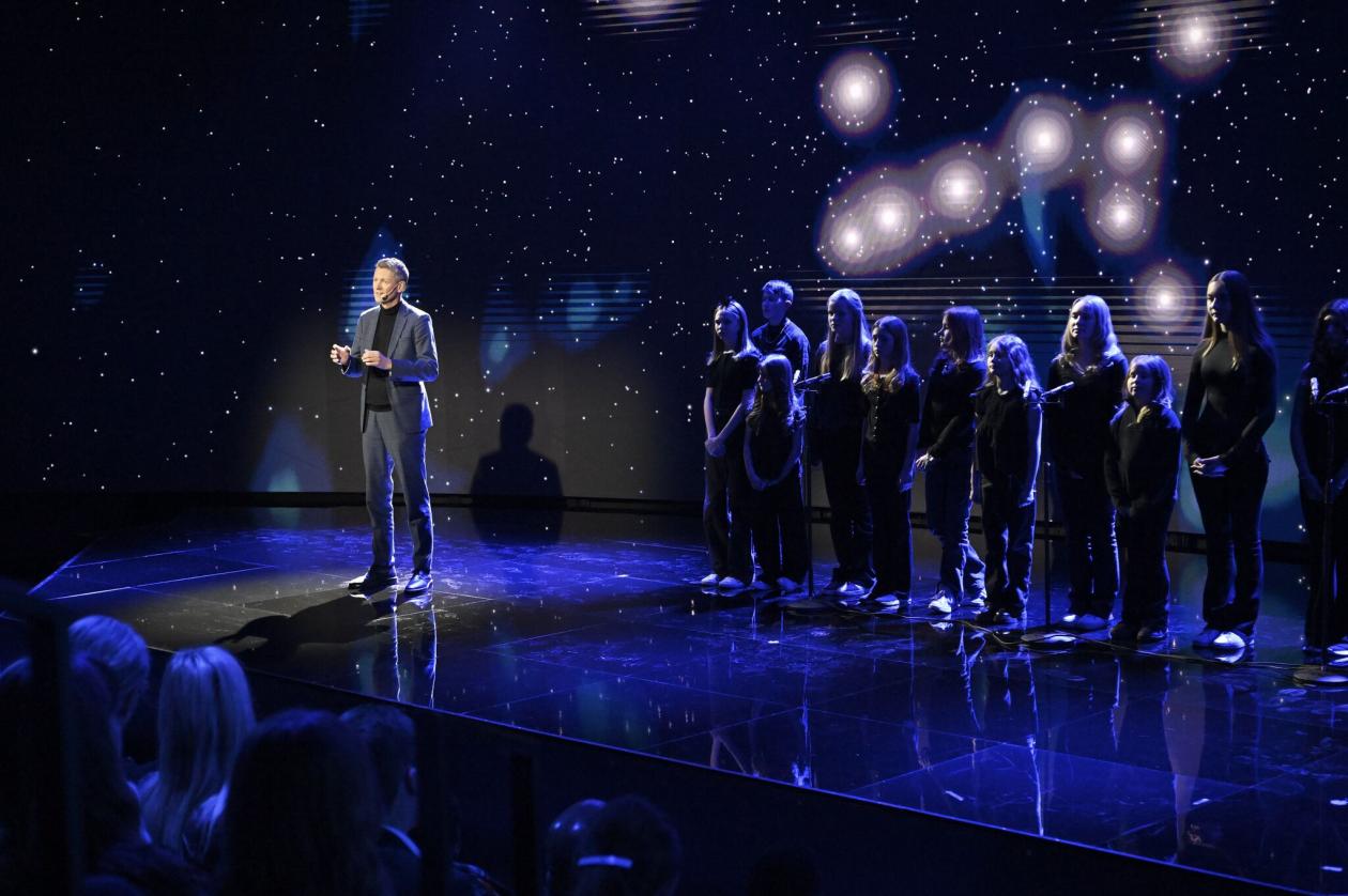 Ole F. Norheim på scenen