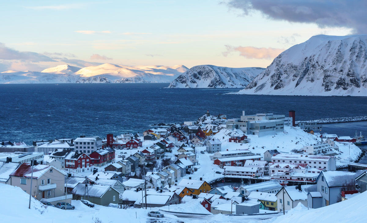Honningsvåg in Norway