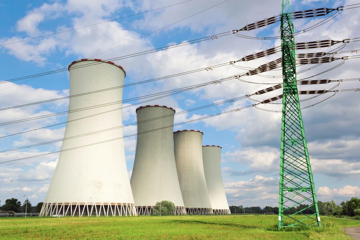 Bilde av kjernekraftverk