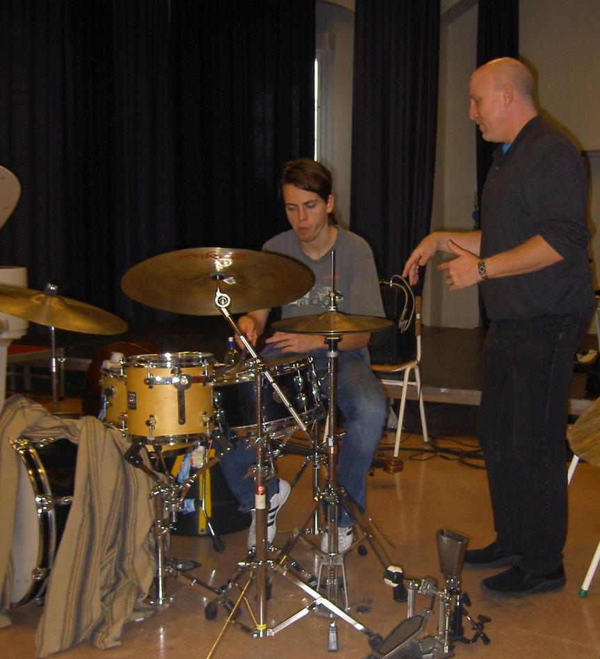 Masterclass i 2004 med Adam Nussbaum Masterclass i 2004 med Adam Nussbaum