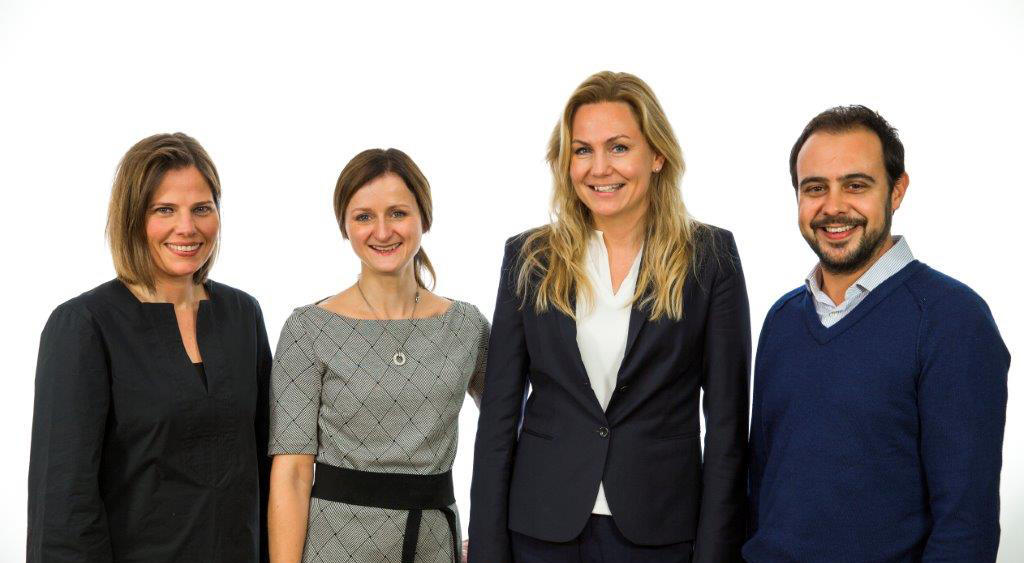 Anneken Kari Sperr, Camilla Bernt, Anne Marie Frøseth and Christian Franklin