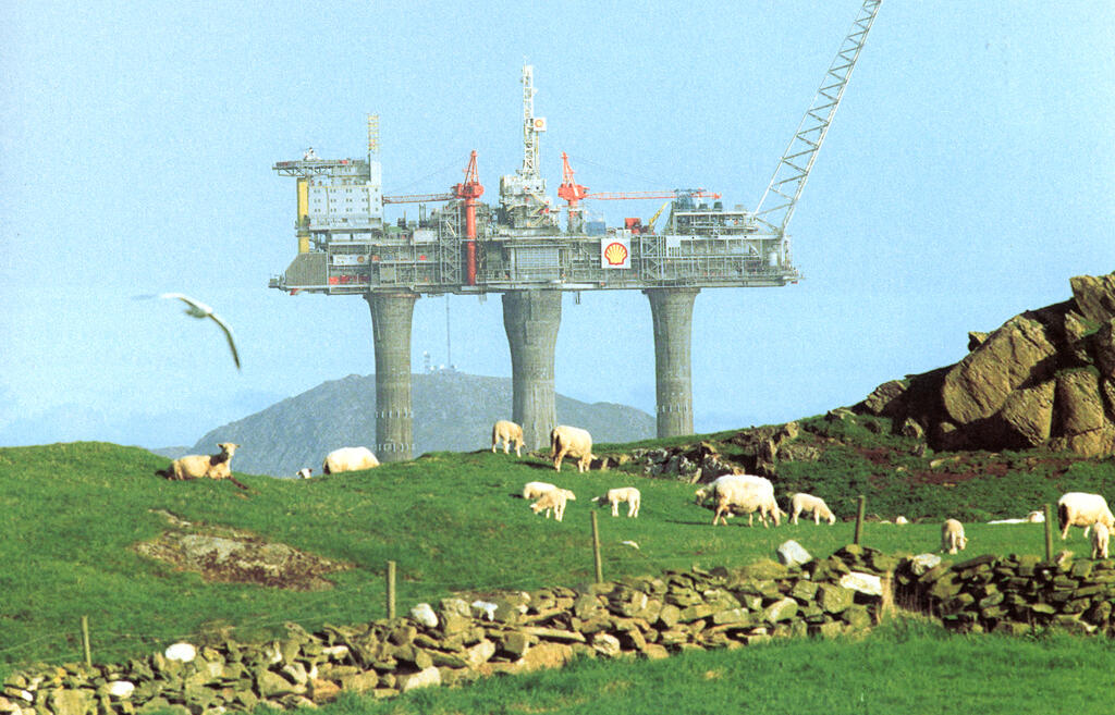 Traditional and modern land use - here from the 1970s in south-western Norway