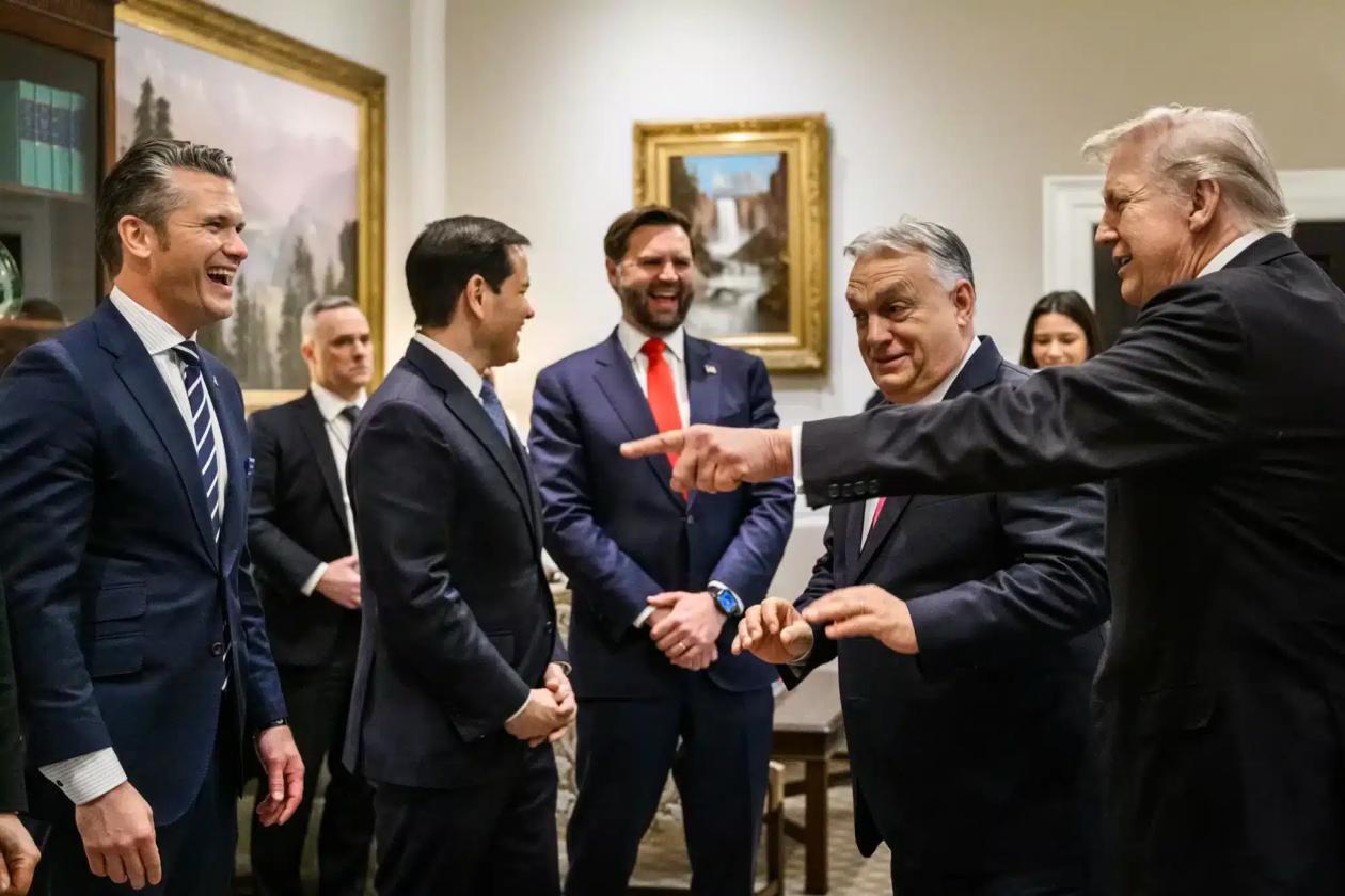 Orbán at the White House