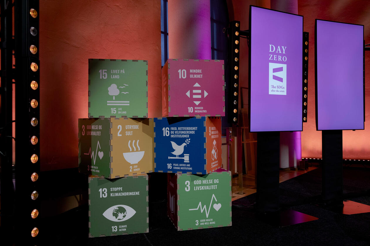 Photo from Day Zero at the fourth annual SDG Conference Bergen in February 2021.