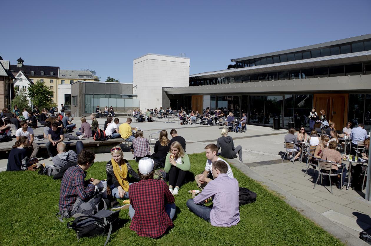 fornøyde studenter