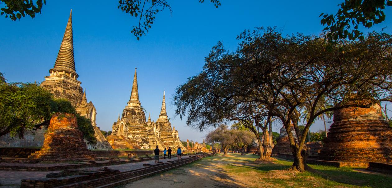 Wat Phrasisanpetch i Ayutthaya, Thailand