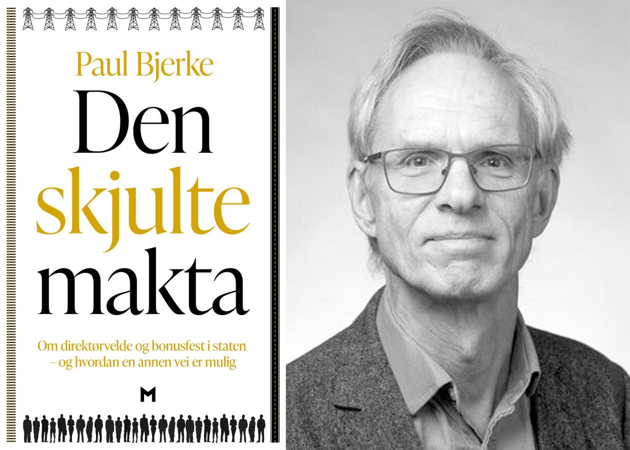 Paul Bjerke portrett og bokomslag